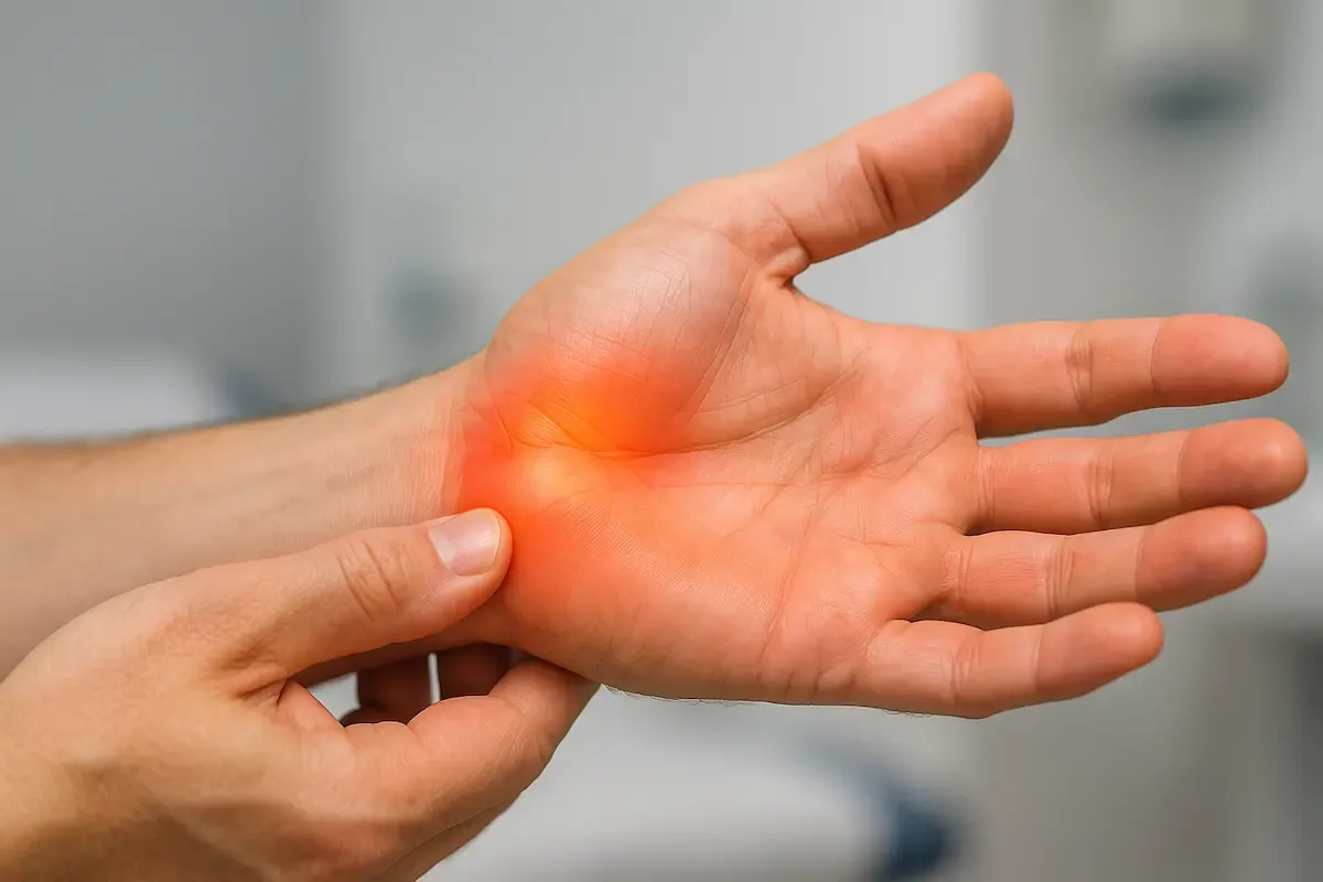Dor na mão direita: causas, sintomas e tratamento